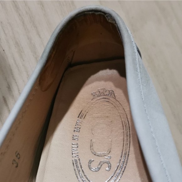 Tod's Suede Moccasin Loafers - Picture 10 of 16